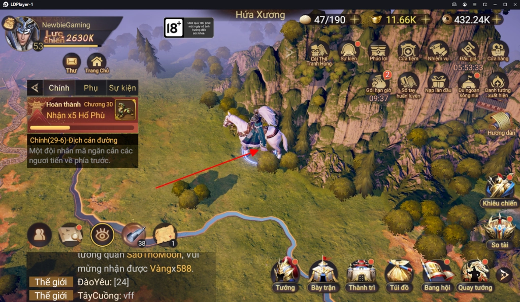 『HƯỚNG DẪN』Cái Thế Tranh Hùng: Vị Trí Đào Kho Báu Từ Chương 16 - 25 & Cách tải game trên PC