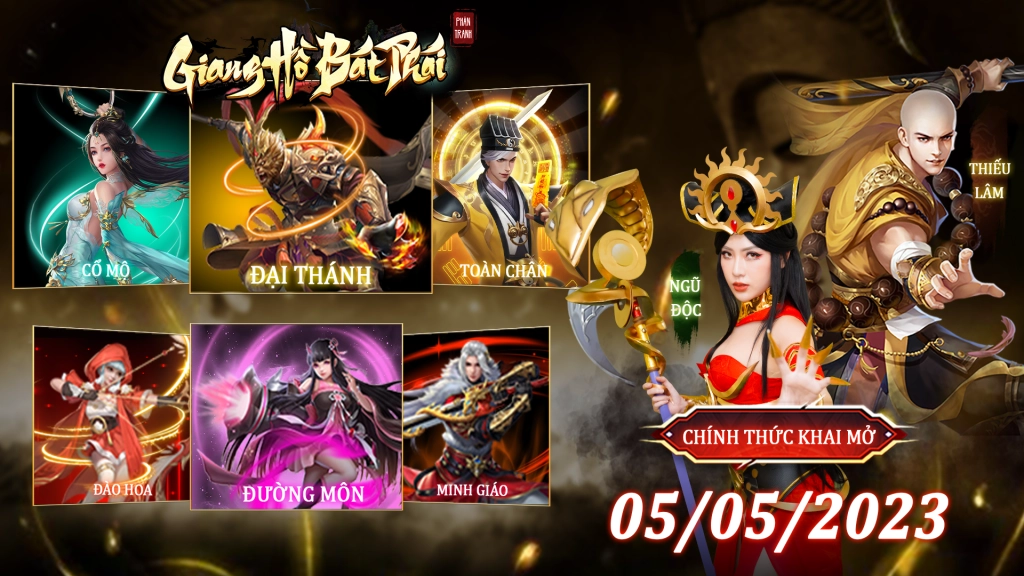 『GIFTCODE』2000 giftcode đăng nhập Giang Hồ: Bát Phái Phân Tranh chính thức được lưu hành