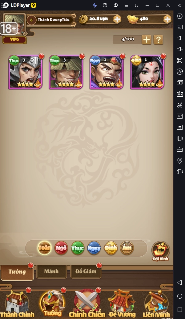 『HƯỚNG DẪN』Những điều cần biết về tướng trong 3Q Siêu Lầy