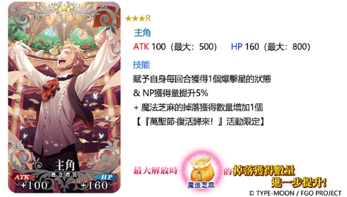 《Fate/Grand Order》繁中版全新萬聖節活動正式開啟！