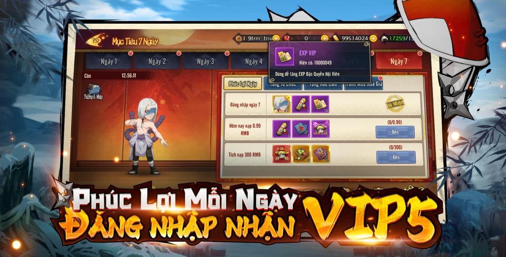 『GIFTCODE』Ninja Đại Chiến tổng hợp giftcode và cách nhập