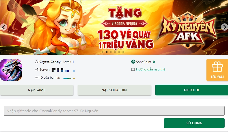 Kỷ Nguyên AFK: Tổng hợp giftcode, cách nhập và hướng dẫn tải và chơi trên PC