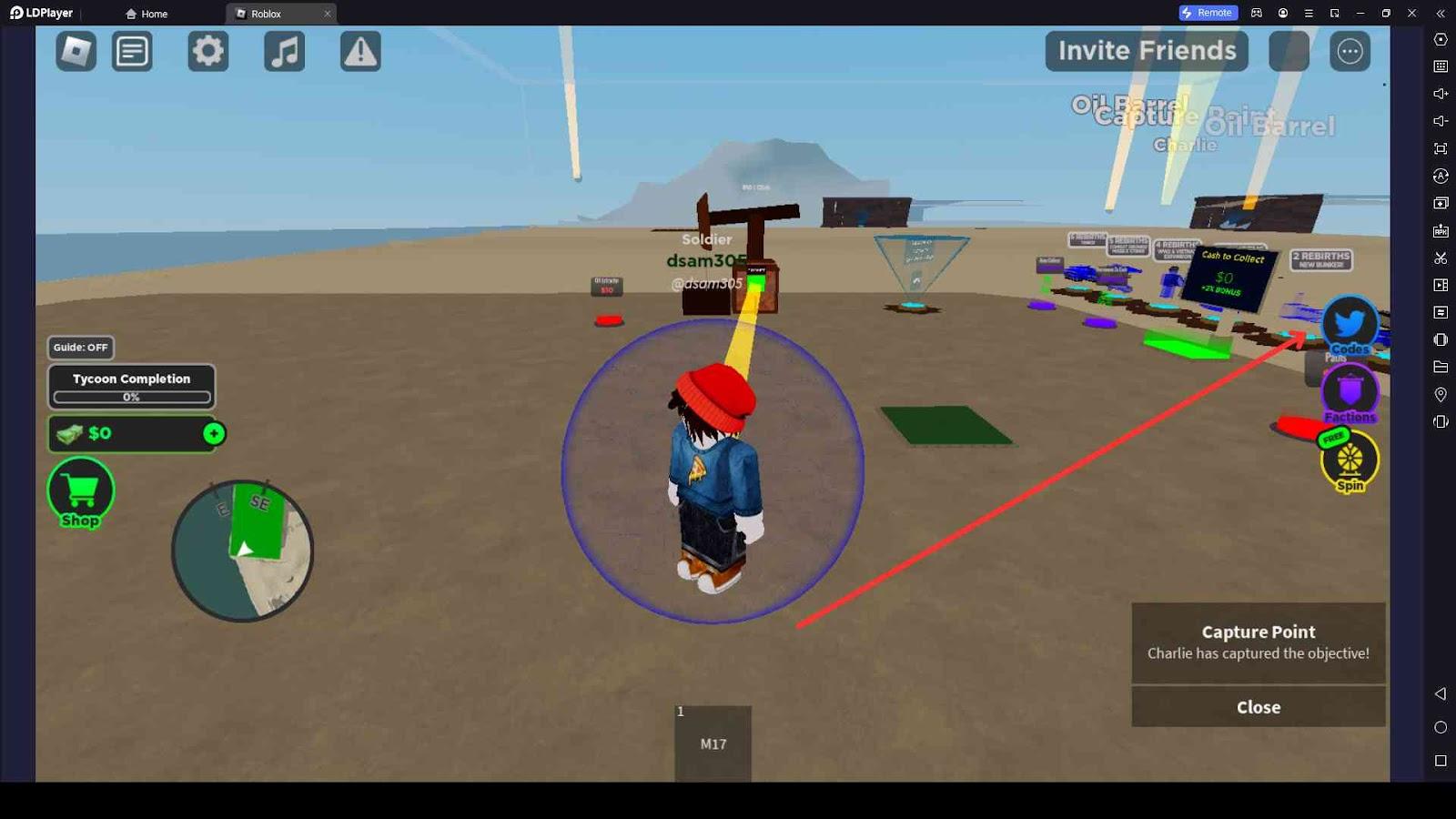 Roblox: Military Tycoon Codes (May 2023)