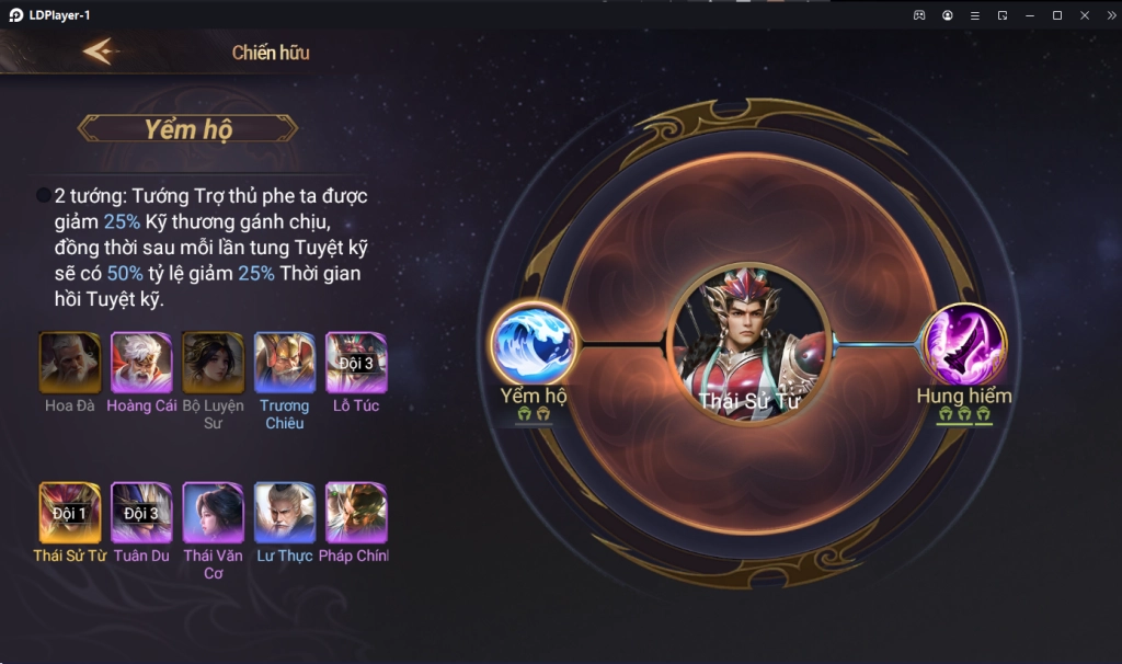 『HƯỚNG DẪN』Cái Thế Tranh Hùng: Xây dựng đội hình Ngô Quốc chuẩn & Cách tải trên PC.