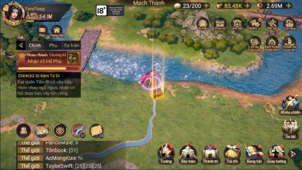 『HƯỚNG DẪN』Cái Thế Tranh Hùng: Vị Trí Đào Kho Báu Từ Chương 46 - 54