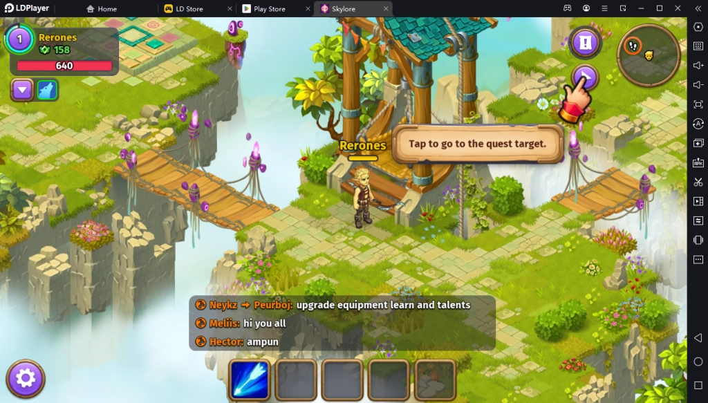 SKYLORE (GLOBAL) เกมมือถือแนว MMORPG 2D ผจญภัยบนโลกเวทมนตร์