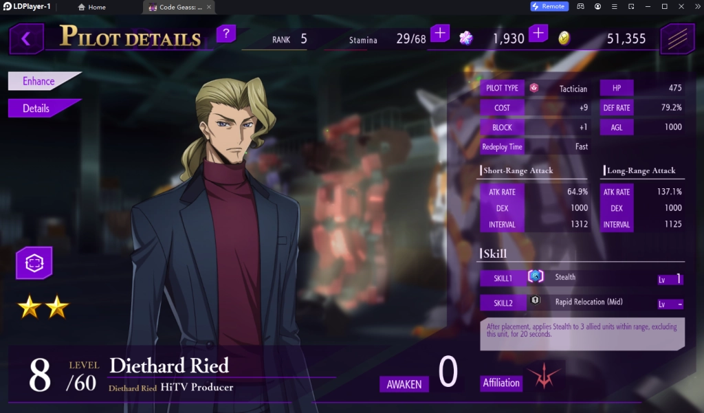 Code Geass: Lost Stories (SEA) แนะนำคนขับโครตละเอียดมือใหม่ควรรู้!! บน LDPlayer9