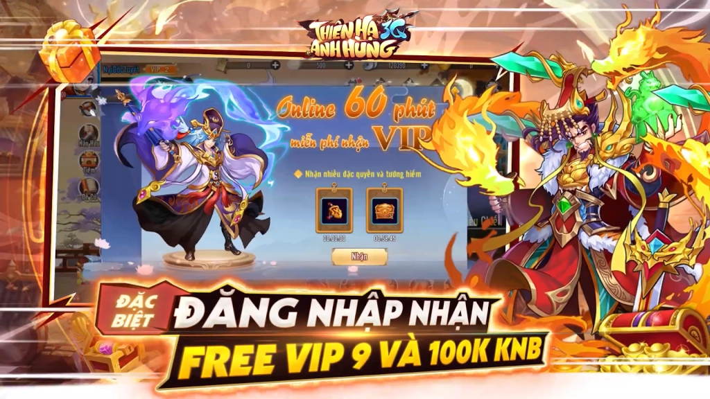 『GAME MỚI』“Thiên Hạ Anh Hùng 3Q” một sản phẩm mang thương hiệu “made in Việt Nam” với những điều mới mẻ & Cách tải game trên PC