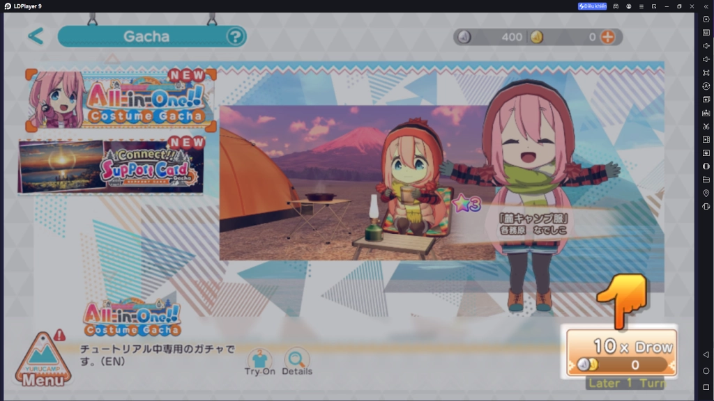 『HƯỚNG DẪN』Reroll Laid-Back Camp All-in-One tự động, nhanh và chuẩn nhiều tài khoản