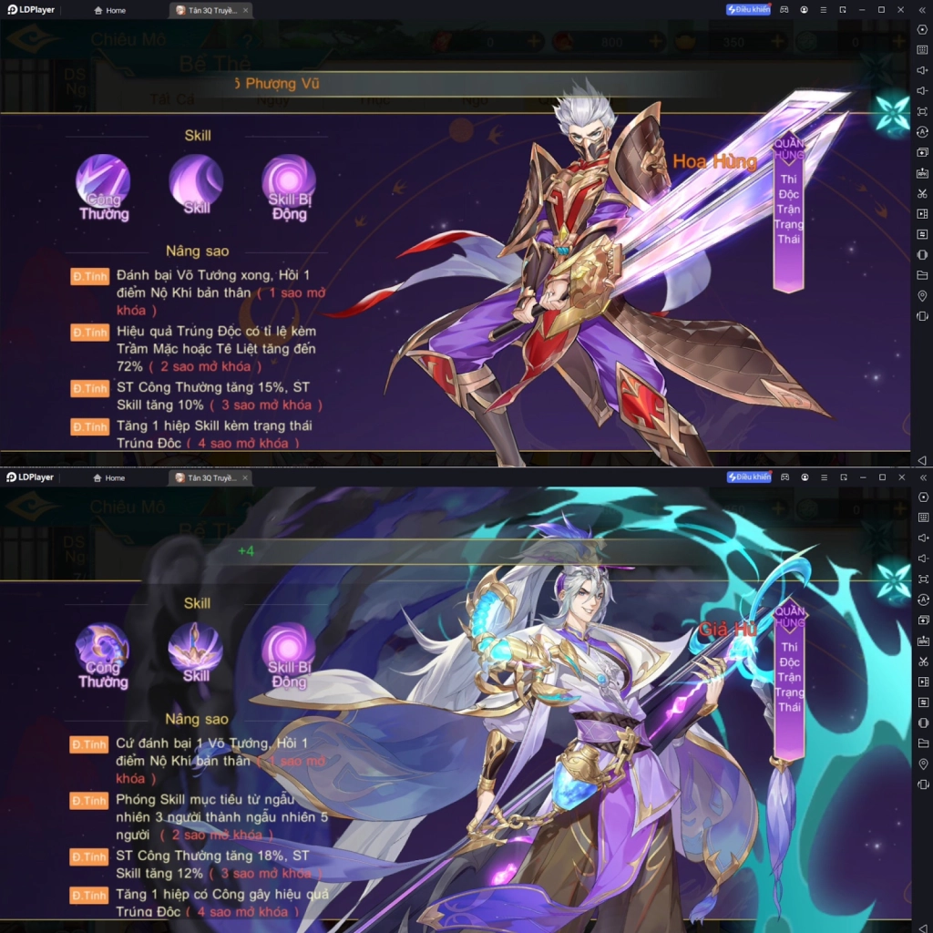 『HƯỚNG DẪN』Tổng hợp những đội hình độc lạ - Tân 3Q Truyền Kỳ