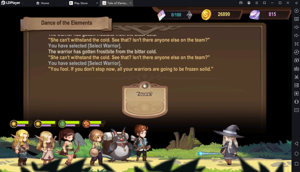 Tale of Elements เกมมือถือแนว Rogue-Like ตะลุยดันเจี้ยนสุ่มบัฟ พร้อมระบบ Idle