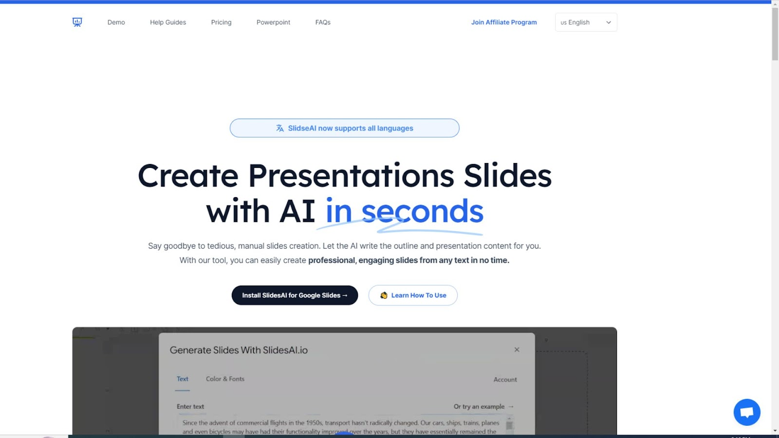 SlidesAI.io – Create Slides with AI
