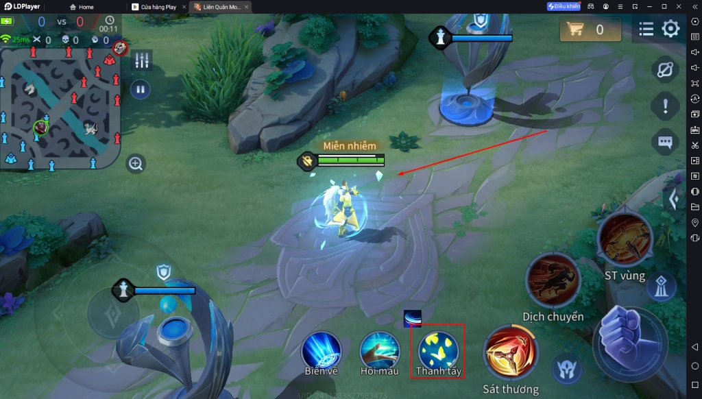 『HƯỚNG DẪN』LIÊN QUÂN MOBILE - CÁC PHÉP BỔ TRỢ CÓ TRONG GAME