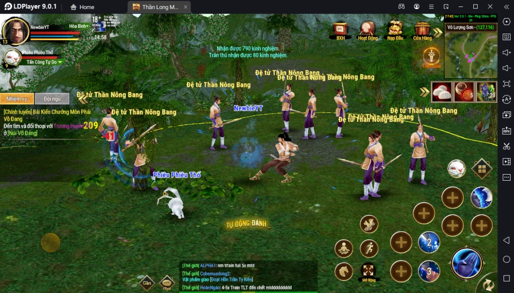 Thần Long Mobile: Hướng Dẫn Tân Thủ Cách Chơi Chuẩn Giai Đoạn Đầu