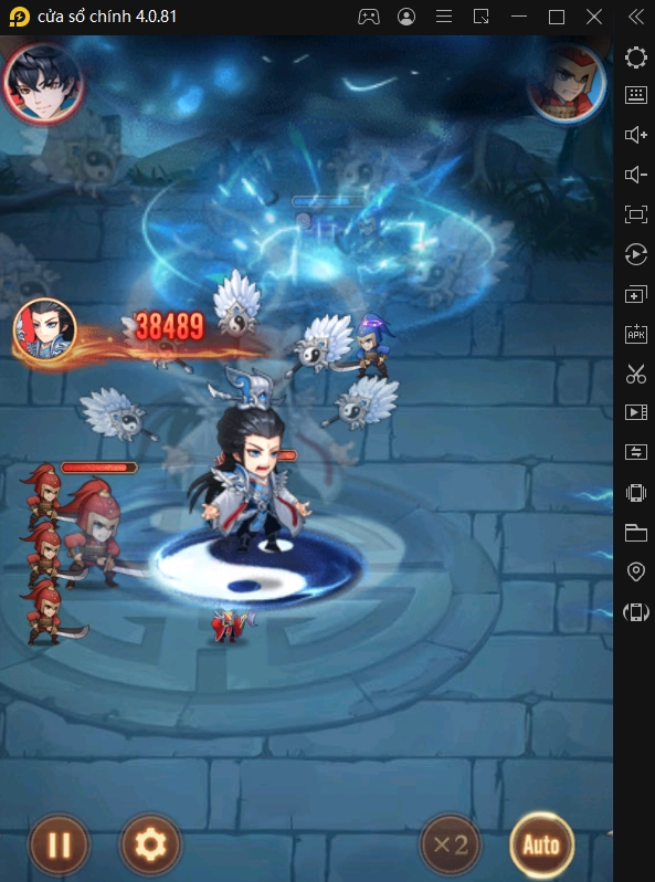 『HƯỚNG DẪN』Tân Vương 3Q - Top Tướng Quốc Dân Thục - Ngụy - Ngô & cách tải game trên PC