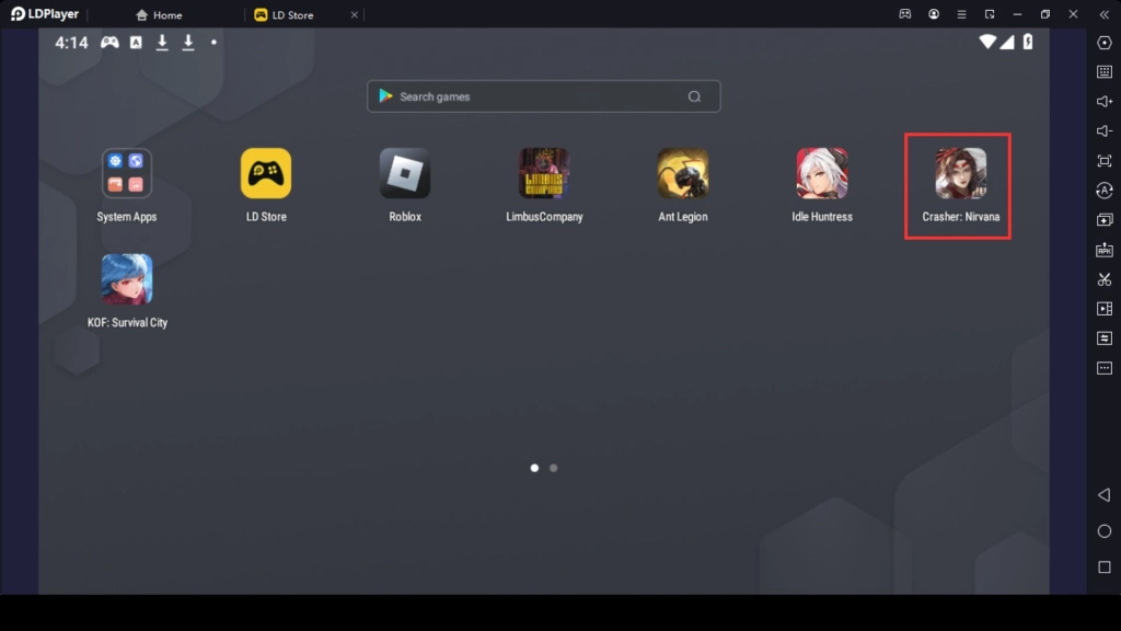 Playing Crasher Nirvana on PC Playing Crasher Nirvana on PC