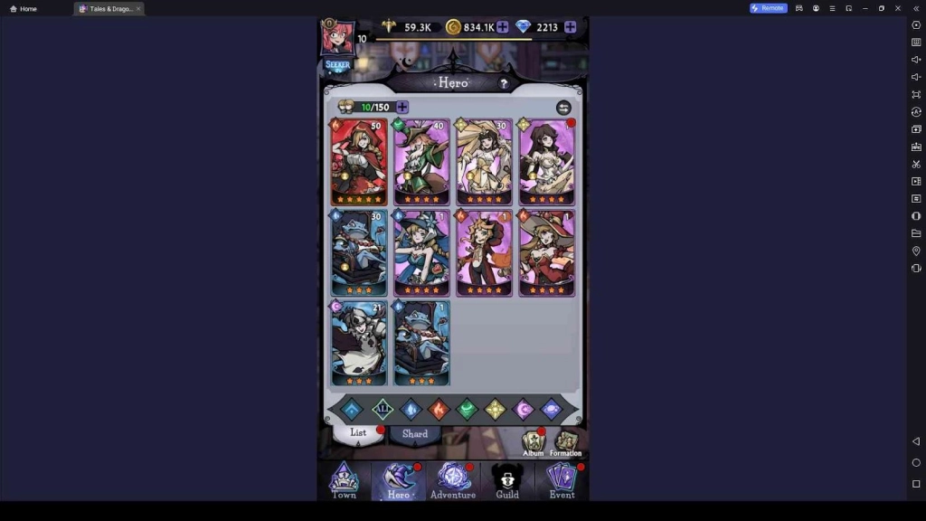 Hero Classes And Creating Formation 