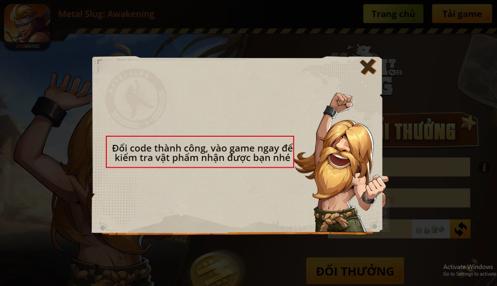 『GIFTCODE』Metal Slug: Awakening (Rambo lùn): Tổng hợp giftcode tân thủ và cách nhập & Cách tải và chơi trên máy tính