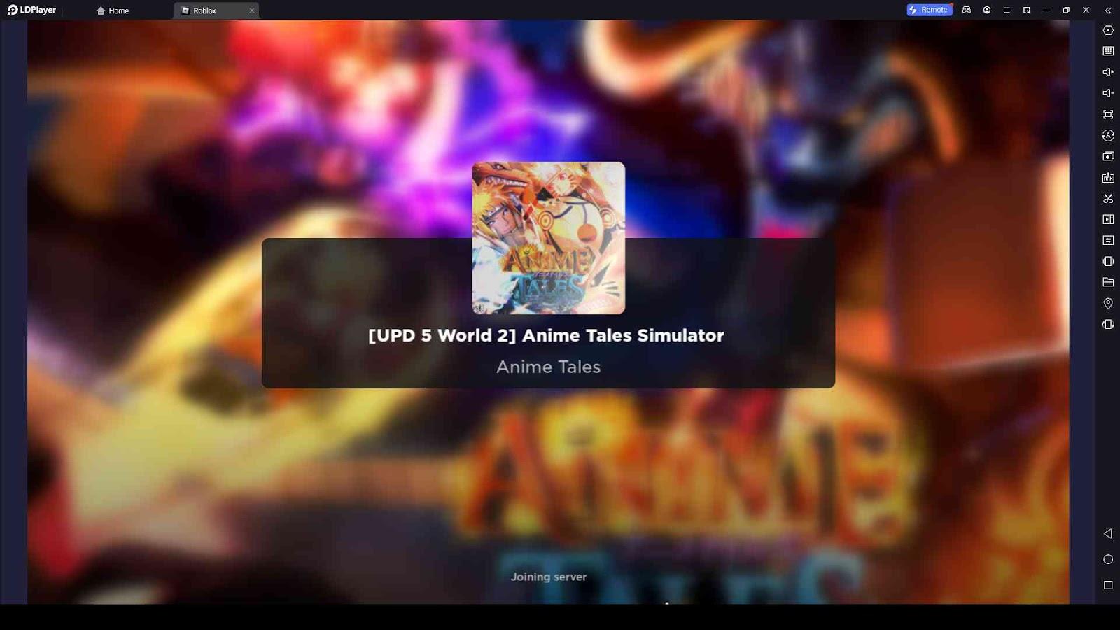 Roblox Anime Tales Codes: Showoff Your Power in Anime Worlds - December  2023-Redeem Code-LDPlayer