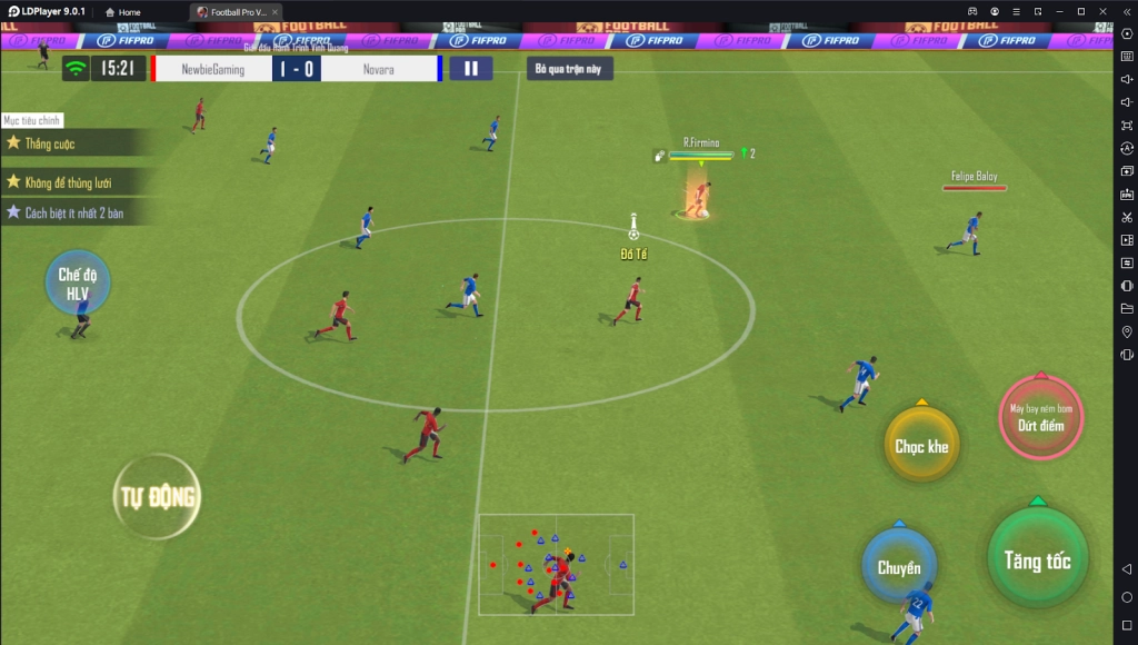 『HƯỚNG DẪN』FootBall Pro: Hướng Dẫn Tân Thủ Cách Chơi Khởi Đầu Game