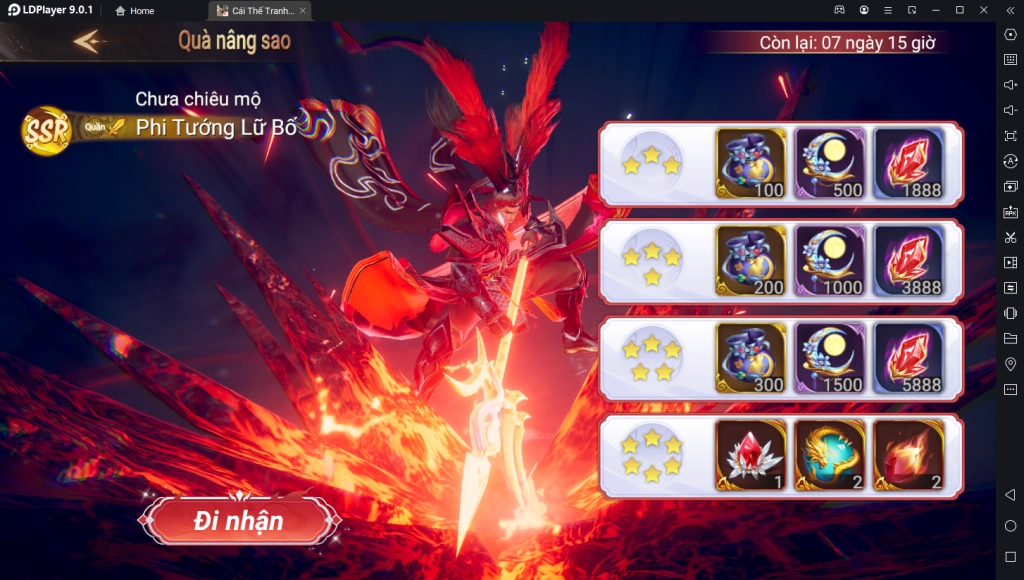 『HƯỚNG DẪN』Garena Cái Thế Tranh Hùng: Hướng Dẫn Build Phi Tướng Lữ Bố Và Đội Hình Đề Nghị