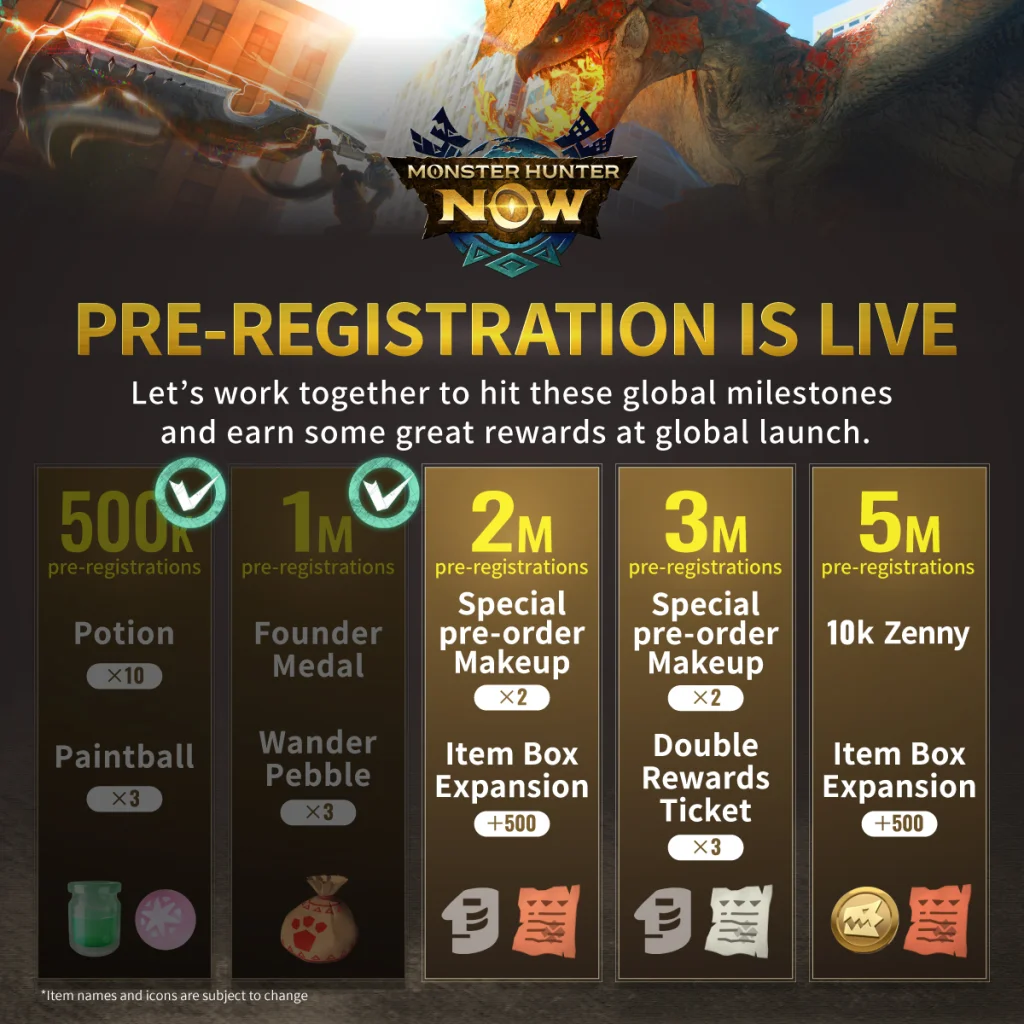Monster Hunter Now (Global) เปิดตัวในวันที่ 14 กันยายนนี้มาดูกันว่ามีอะไรบ้างพร้อมเปิดให้ละเบียนบนสโตร์ไทยแล้ววันนี้!!