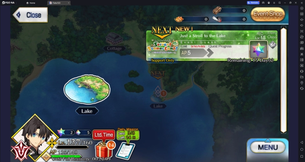 Fate/Grand Order Servants Summer Camp Rerun Event Guide