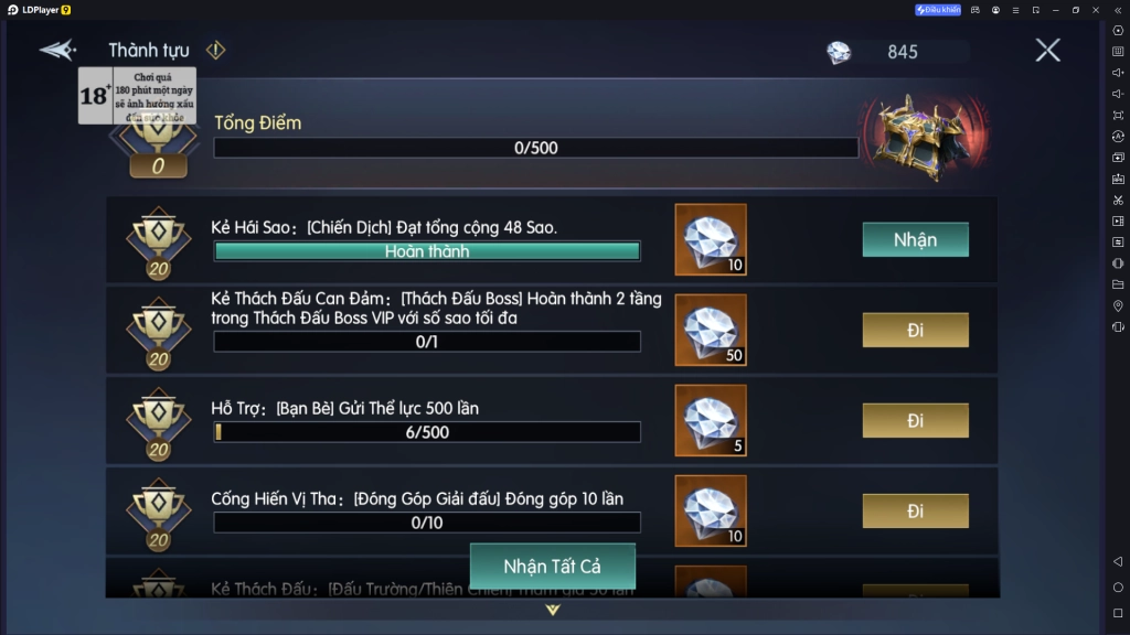 『HƯỚNG DẪN』Chronicle of Infinity hướng dẫn tân thủ tăng cấp và phát triển nhanh