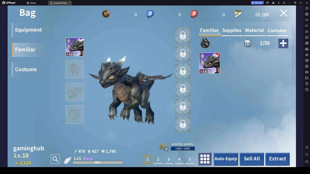 Battlefield Companions Called Familiar