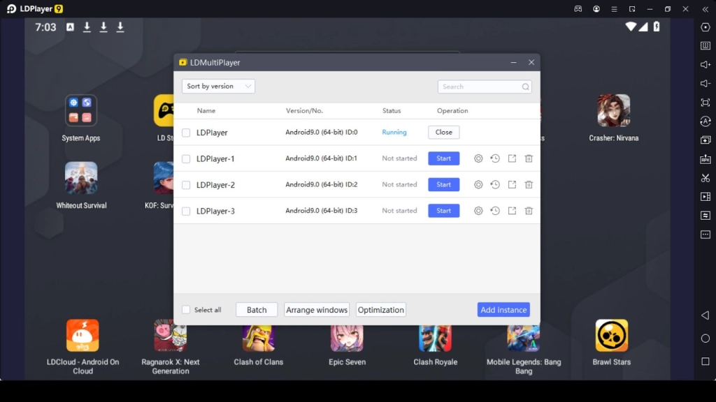 Rerolling for the Best Heroes and Have Different Instances for the Game