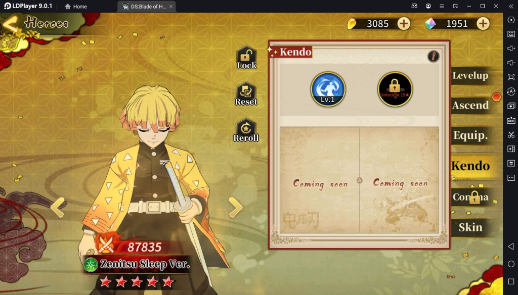 『HƯỚNG DẪN』Rage of Demon King: Hướng Dẫn Tính Năng Kendo - Kiếm Đạo