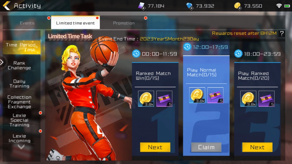 Patch Update ประจำวันที่ 10 พ.ค. – Limited Time Event