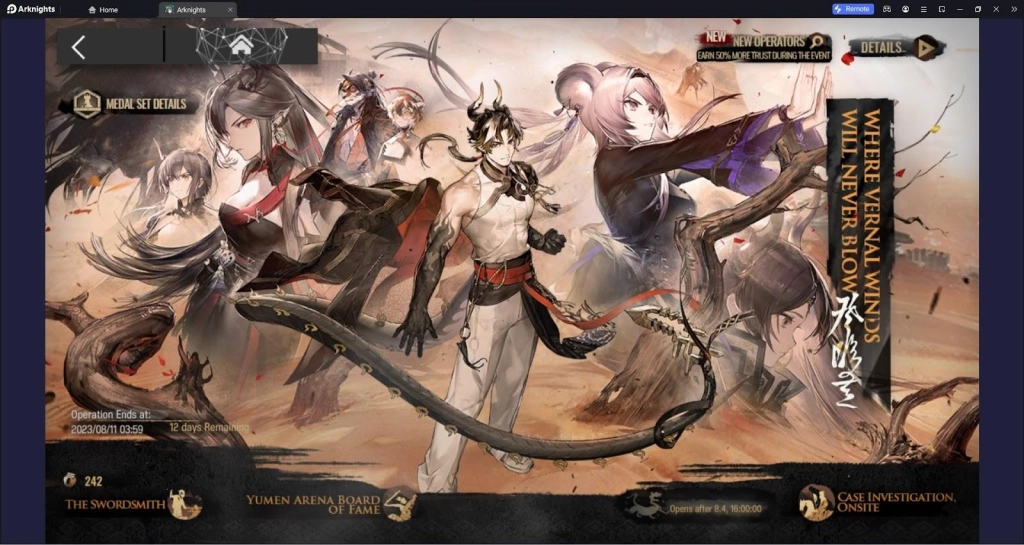ไกด์ Arknights กิจกรรม Where The Vernal Winds Will Never Blow แบบละเอียด!! บน LDPlayer9