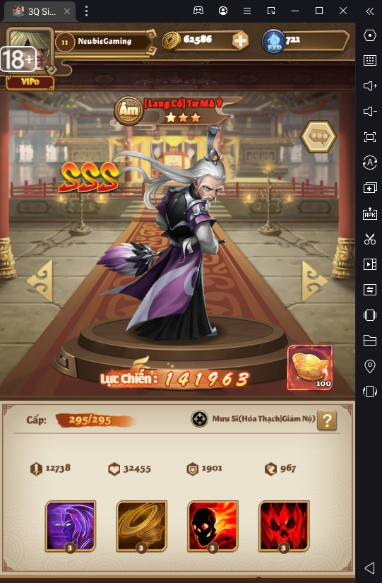 『HƯỚNG DẪN』3Q Siêu Lầy: Top 6 Tướng Chủ Lực Nên All In Đầu Game