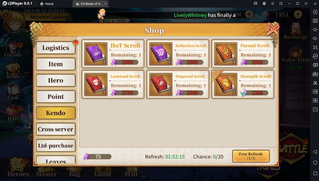 『HƯỚNG DẪN』Rage of Demon King: Hướng Dẫn Tính Năng Kendo - Kiếm Đạo