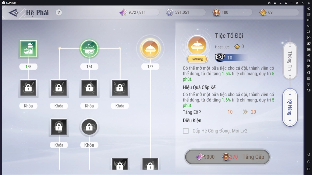 『HƯỚNG DẪN』Revelation - Thiên Dụ VNG giới thiệu nghề nghiệp Nhà Ẩm Thực và công thức nấu ăn cần phải có