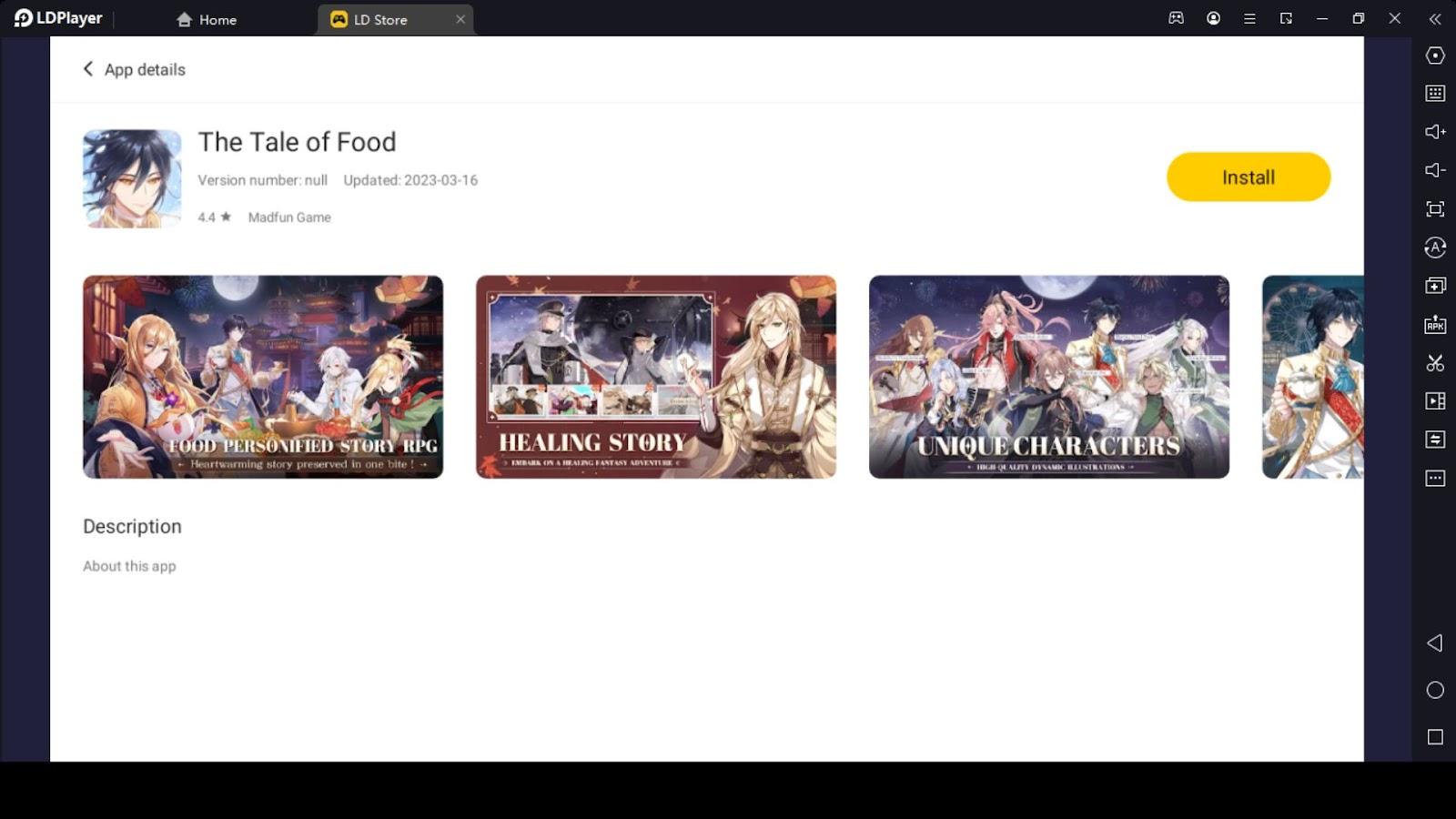 How to Play the Tale of Food on PC