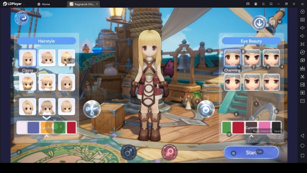 Créer un personnage