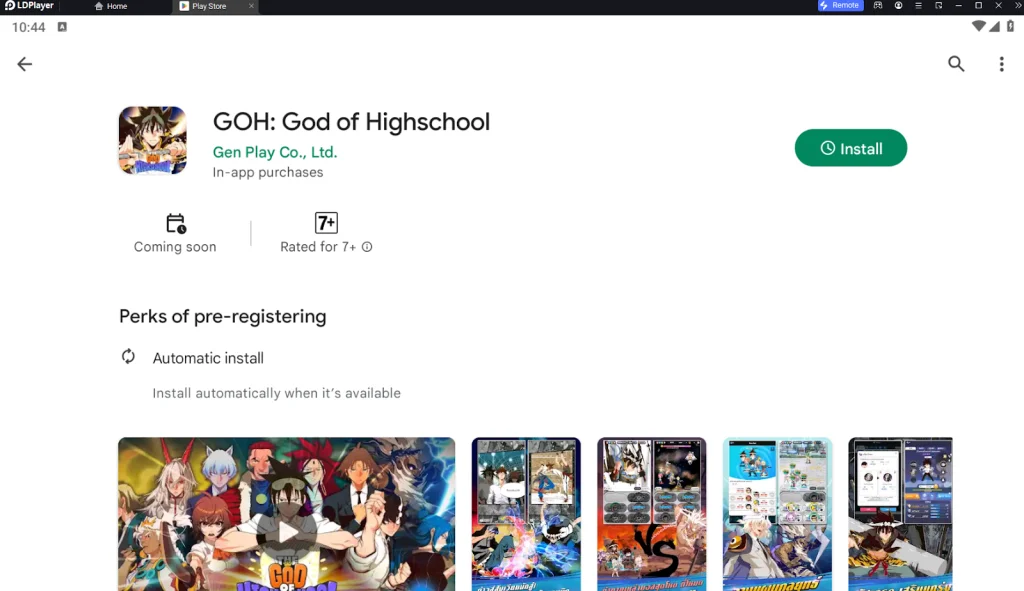 GOH : God of Highschool เปิดลงทะเบียนบนสโตร์ไทยแล้วล่วงหน้าและร่วมกิจกรรมรับไอเทมมากมายวันนี้!!