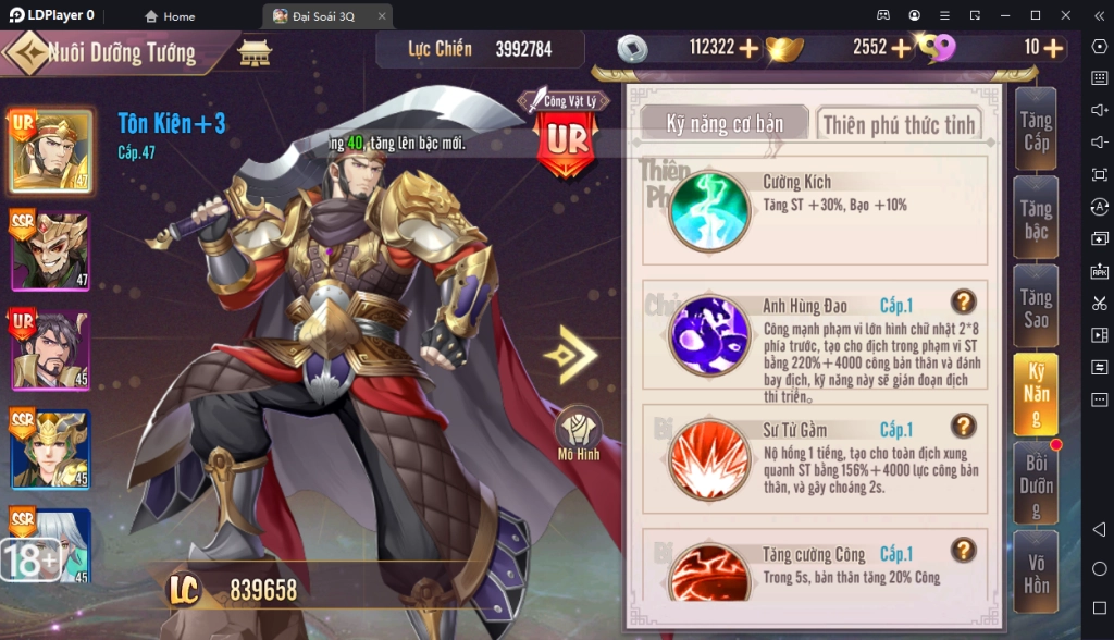 『HƯỚNG DẪN』Đại Soái 3Q: Top 8 Tướng Quốc Dân Cho Anh Em Nông Dân