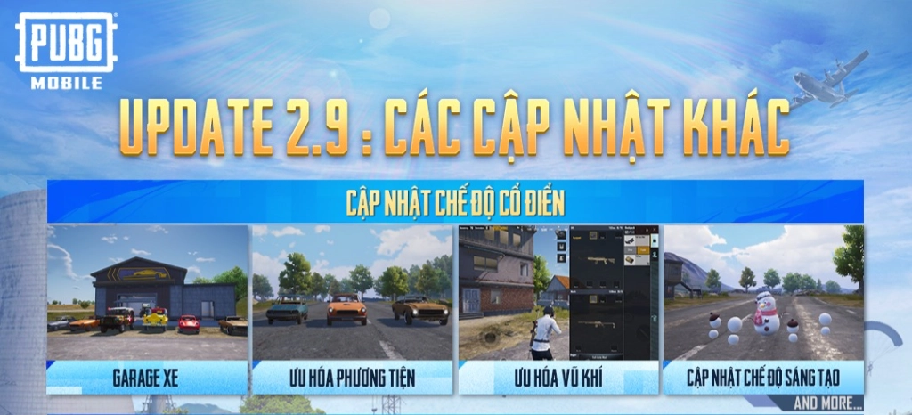 PUBG Mobile tổng hợp thông tin cập nhật Xứ Sở Băng Giá phiên bản 2.9