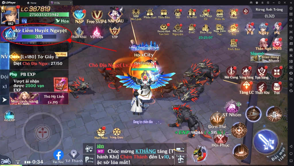 『HƯỚNG DẪN』X-City: Thành Phố Bất Ổn - Hướng dẫn Tăng cấp “Tước vị” - Tăng cấp “Vip” nhận nhiều “Đặc quyền” & cách tải game trên PC