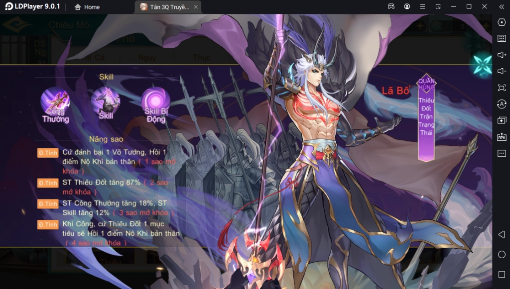 『HƯỚNG DẪN』Tân 3Q Truyền Kỳ: Top 8 Nhân Vật Mạnh Nhất Game