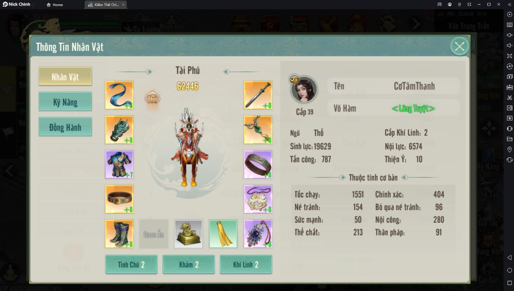 『HƯỚNG DẪN』Kiếm Thế Origin: Giới Thiệu Môn Phái Võ Đang & Hướng Dẫn Build Sơ Lược