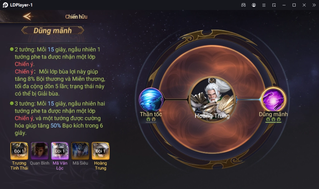 『HƯỚNG DẪN』Cái Thế Tranh Hùng: Đội hình Thục Quốc chuẩn và Lâu dài & Cách tải trên PC.