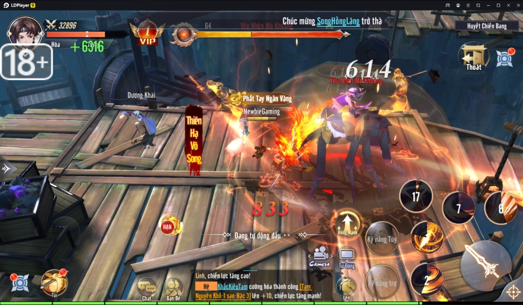 『HƯỚNG DẪN』Nhất Kiếm Môn: Phân Tích cách chơi Kiếm Thánh&nbsp; & cách tải game trên PC