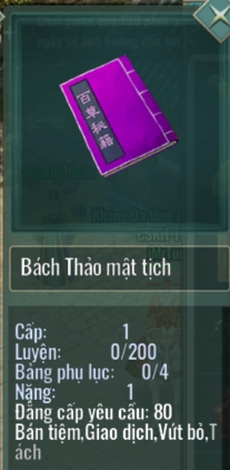 Kiếm Hiệp Tình 2 Mobile: Hệ Thống Mật Tịch Và Cách Nhận Phần 2