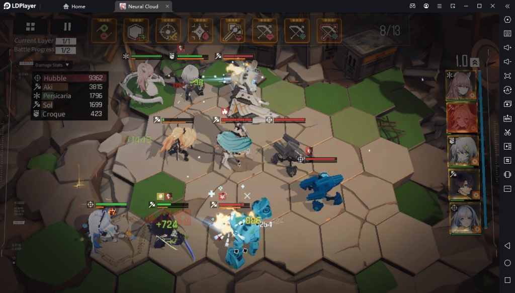 Neural Cloud (Global) เกมต้นแบบตัวละครจาก Girls’ Frontline เล่นสนุกแนว Roguelike