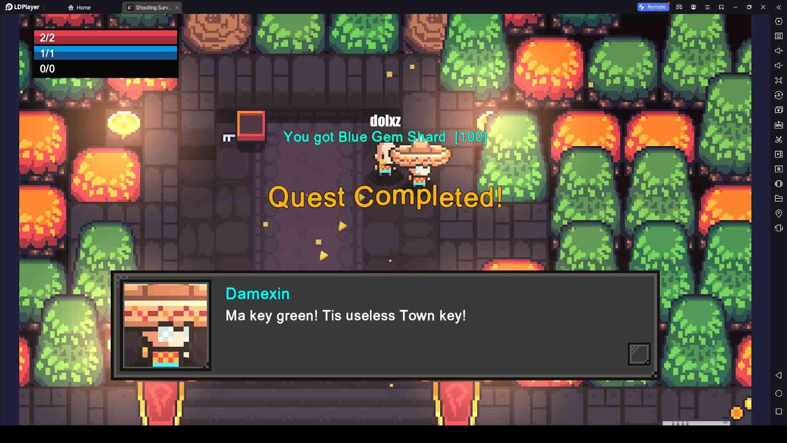 Go to NPCs and Complete Quests