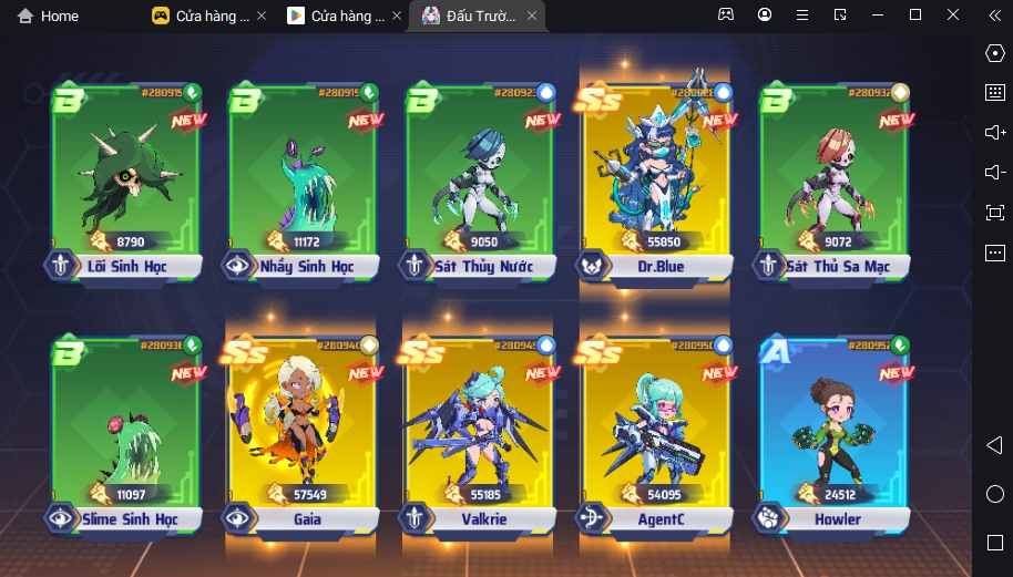 『HƯỚNG DẪN』Đấu Trường ATOM: Hướng Dẫn Reroll Cyber Girl Nhanh và Nhiều Tài Khoản